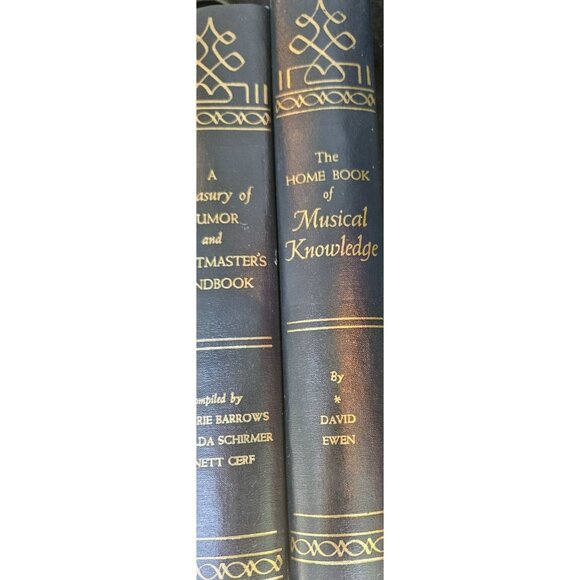 Ralph L. Woods 1942 Book Leatherbound Set A Treasury Of The Familiar Humor & Mor - Picture 7 of 11